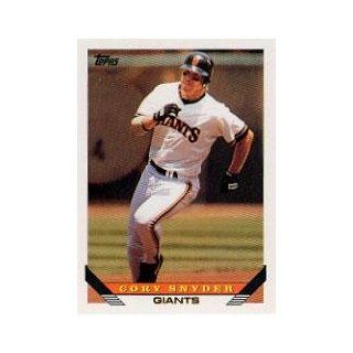 1993 Topps #254 Cory Snyder Sports Collectibles