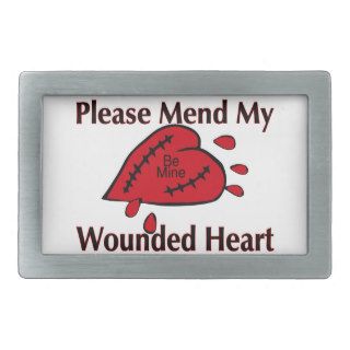 Mend My Wounded Heart Belt Buckle
