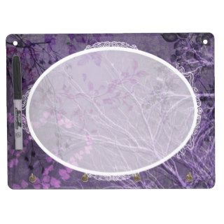WUTHERING HEIGHTS, GHOSTLY BRANCHES COOL PURPLES Dry Erase BOARDS