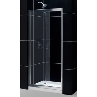 DreamLine Butterfly 30 31.5x72 inch Frameless Bi Fold Shower Door DreamLine Shower Doors