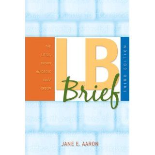 Little, Brown Handbook, Brief Edition / Pearson Guide to the 2008 MLA Updates (9780205633708) Jane E. Aaron Books