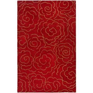 Safavieh Soho Red 7.5 ft. x 9.5 ft. Area Rug SOH812A 8