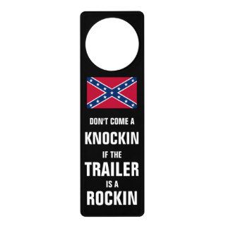 Funny Redneck Trailer Sign Door Knob Hangers