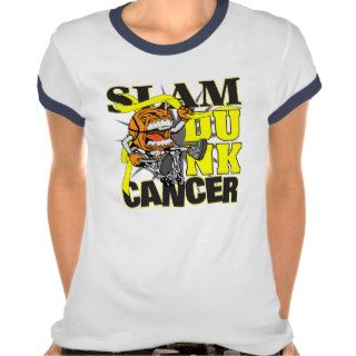 Testicular Cancer   Slam Dunk Cancer T Shirts