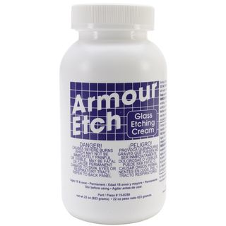 Armour Etch 22 ounce Glass Etching Cream Glass Crafting
