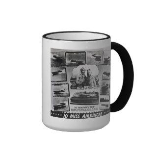 Gar Wood and Ten Miss America Race Boats Mug