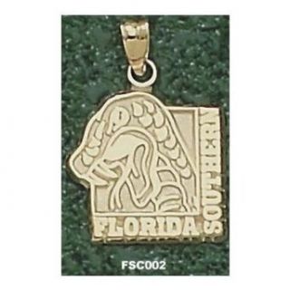 Florida Southern College Moccasins "Snake Logo" Pendant   14KT Gold Jewelry Clothing