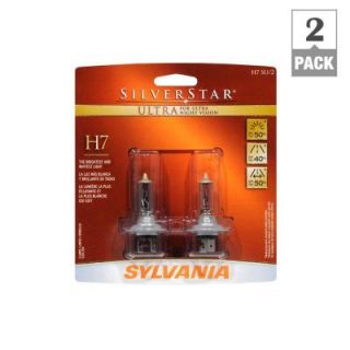 Sylvania H7 SilverStar ULTRA 55 Watt Headlight Twin Pack 35619.0