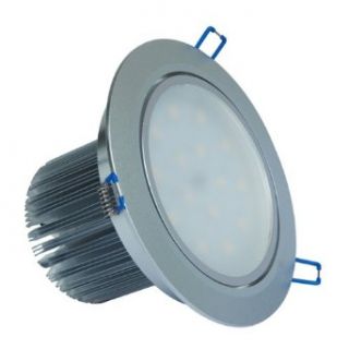 Generic 15w LED Recessed Light, 85 265v, 120 Degree, 6000k White, 1050lumen, 6.3 Inch   Led Household Light Bulbs  