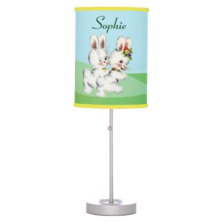 Easter Bunny Nursery Table Lamp