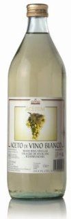 Acetum AC245 White Wine Vinegar  Pack of 6  Vinegars Oils And Salad Dressings  Grocery & Gourmet Food