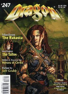 Dragon Magazine 247 (Monthly Magazine & Annual) Dave Gross 9780786908110 Books