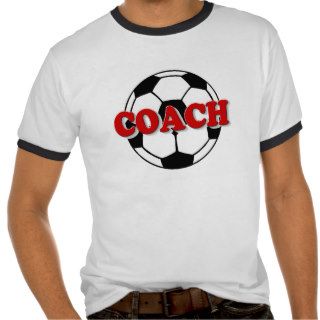 Coach Soccer Ball T shirt