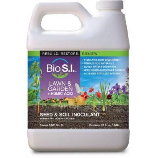 Bio SI Lawn and Garden Plus Humic Acid 16 fl. oz. Organic Seed and Soil Innoculant 101w