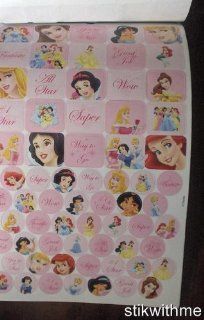 Disney Princesses Peel & Stick SCRAPBOOK STICKERS TABLET Over 270 STICKERS New  Other Products  