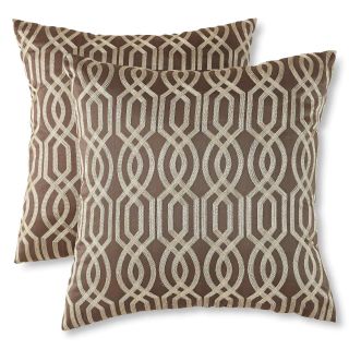 Samaria 2 pk. Decorative Pillows, Brown