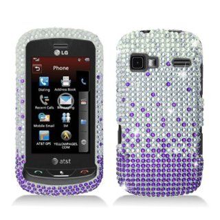Aimo Wireless LGLM272PCDI174 Bling Brilliance Premium Grade Diamond Case for LG Rumor Reflex/Freedom/Converse/Expression C395   Retail Packaging   Waterfall Cell Phones & Accessories
