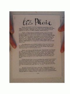 Liz Phair Press Kit  Prints  