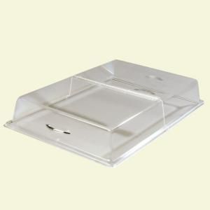 18 in. x 26 in. x 4 in. Hinged Pasty Tray Cover in Clear SC2607