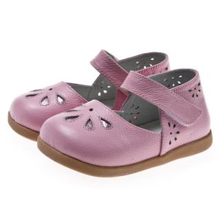 Little Blue Lamb Toddler UI Series Pink Leather Dress Shoes Little Blue Lamb Dress Shoes