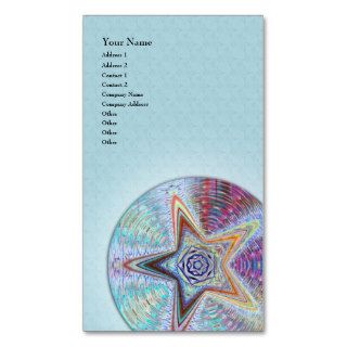 Starquake Mandala • Vertical Business Card
