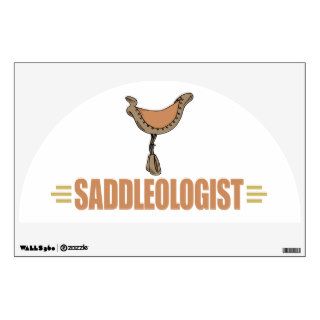 Funny Horse Saddle Wall Decals