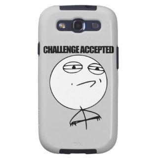 Challenge Accepted Galaxy S3 Covers
