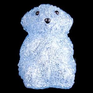 XEPA 6 in. Decorative Blue Baby Bear Standing LED Light EHX AB1 BLU