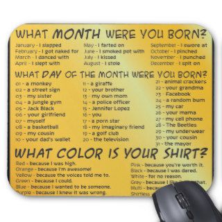Funny Offensive Drinking Humor For A Geek Mousepads