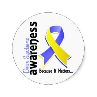 Down Syndrome Awareness 5 Sticker