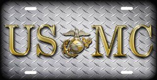 USMC License Plate 