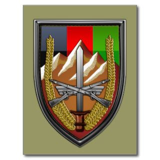 United States Forces Afghanistan Post Cards