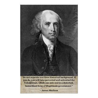 James Madison Posters