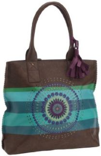 Desigual Handbags Bols C.O. Shopping Rayas 31X5581 Tote,Marron Wamibia,One Size Clothing