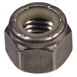 The Hillman Group 5/8   11 in. Stainless Steel Nylon Insert Stop Nut (5 Pack) 43748