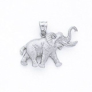 Sterling Silver Elephant Pendant Jewelry