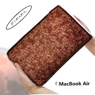 PC MAMA Limited Edition Macbook Air 11" Protective Sleeve Case Combines Patent BTM and Bayer Technology   Bright Brown Computers & Accessories
