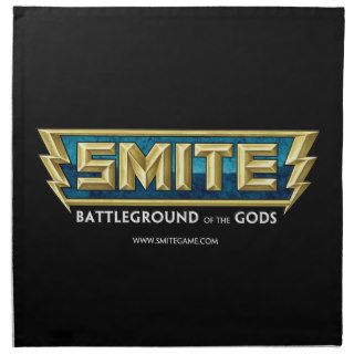 SMITE Logo Battleground of the Gods Cloth Napkin