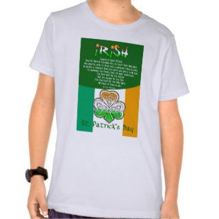 St. Patrick's Day Poetry T Shirt