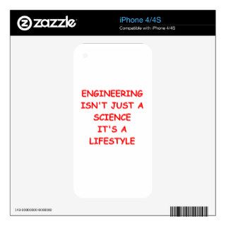 engineering decal for the iPhone 4