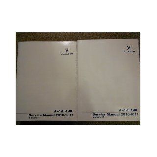2010 2011 Acura RDX R D X Service Repair Shop Manual Set FACTORY DEALERSHIP OEM acura Books