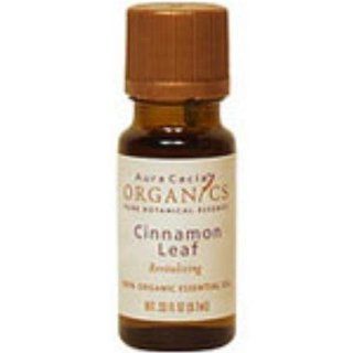 Essential Oil Organic Cinnamon Leaf 0.33 Ounces  Scented Oils  Beauty