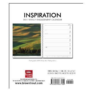 Inspiration 2011 Hardcover Weekly Engagement BrownTrout Publishers Inc 9781421667164 Books