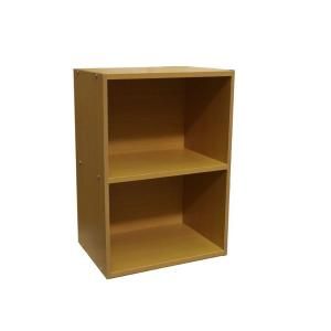 Home Decorators Collection 2 Shelf Open Bookcase in Natural Finish JW 191