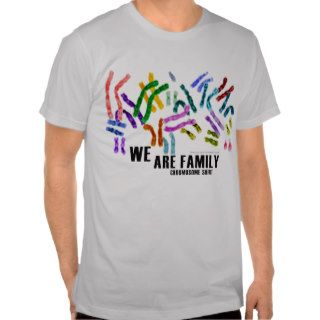 We Are Family Chromosome Life Design lite T Shirt