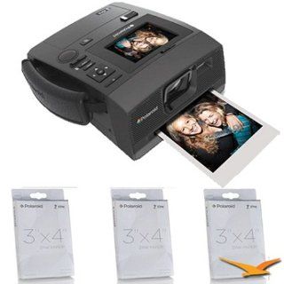 Polaroid Z340 Instant Digital Camera with ZINK Zero Ink Printing Technology with POLZ2X330 M230 Premium 3x4" Zink Paper  Instant Film Cameras  Camera & Photo