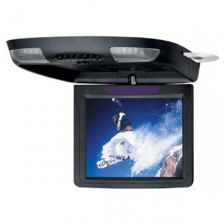 Planet Audio P10.4AIOB 10.4 Inch All In One Flip Down TFT Monitor/DVD Player with IR Transmitter (Black)  Vehicle Overhead Video 