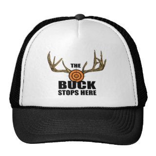 The Buck Stops Here Mesh Hat