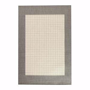 Home Decorators Collection Checkered Field Gray and White 8 ft. 6 in. x 13 ft. Area Rug 2881580270