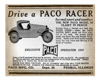 Car sign Paco classic wall antique decor 299  Other Products  